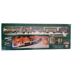 VTG New Bright Trim A Home Bayberry Express Limited Train Set 174K